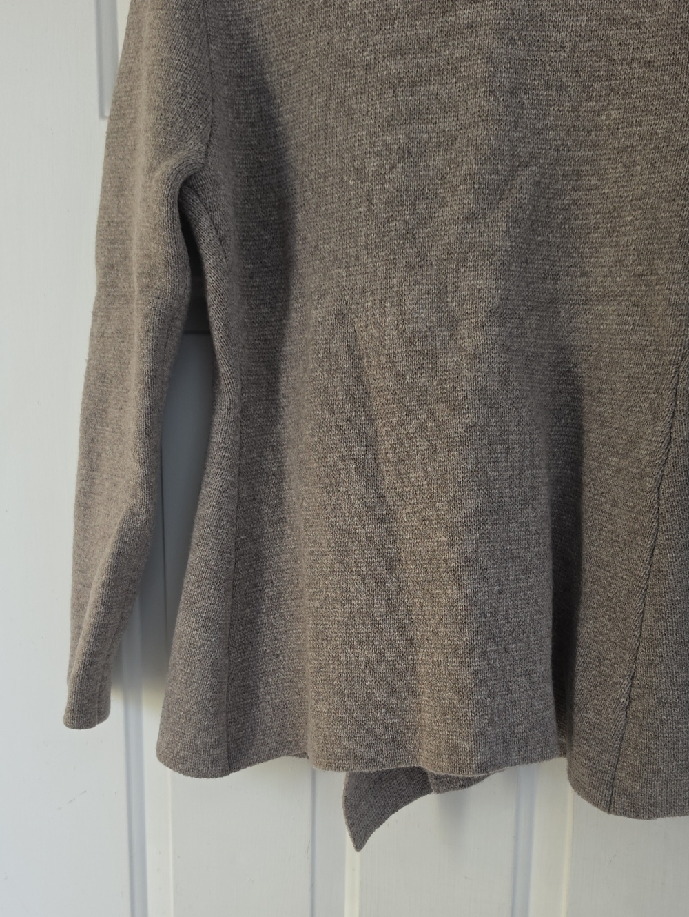 Zara Peplum Wool Knit Blazer - Picture 8 of 11